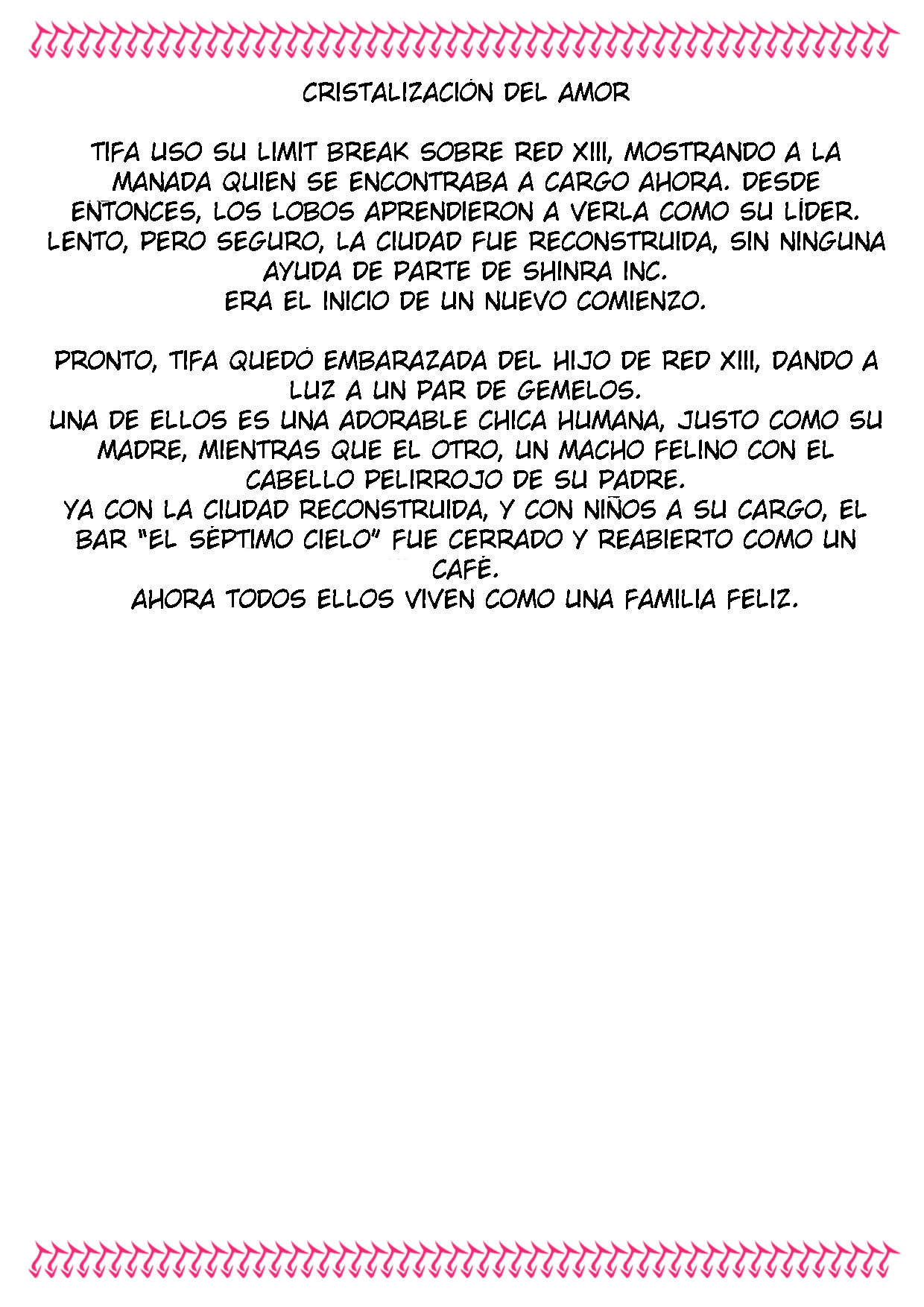 (Aomidori) Tifa to Oira no Seventh Heaven (Final Fantasy VII) (Spanish) - 35