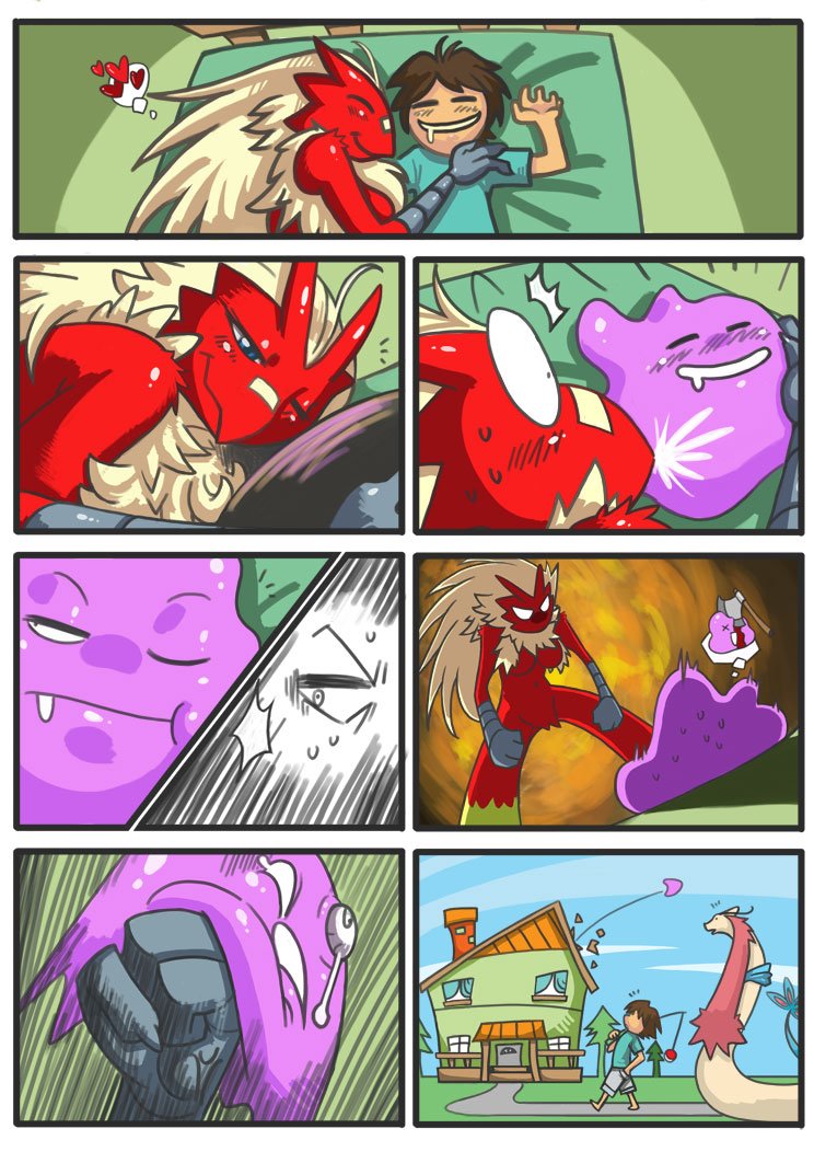 Blaziken y entrenador - 8