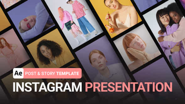 Instagram Posts And Stories Presentation Template - VideoHive 50500185