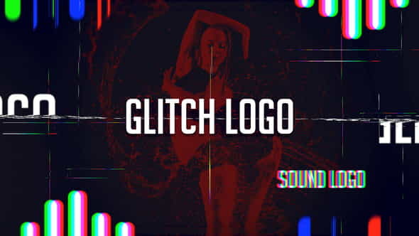 Sound Glitch - Logo Reveal - VideoHive 12391406