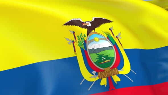 Ecuador Flag - VideoHive 23940336