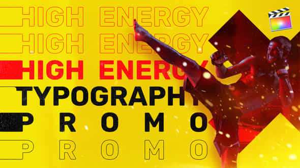 Energy Typography Promo - VideoHive 30527942