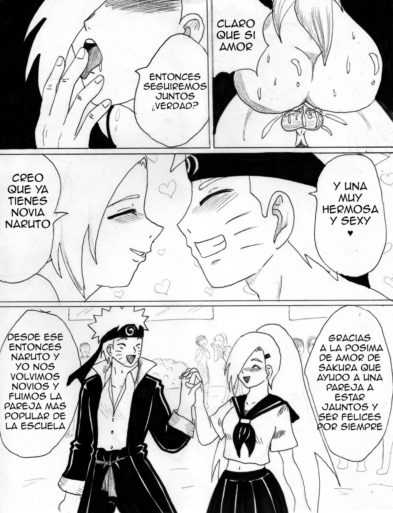 Diversion en la Playa – Naruto x Ino - 40