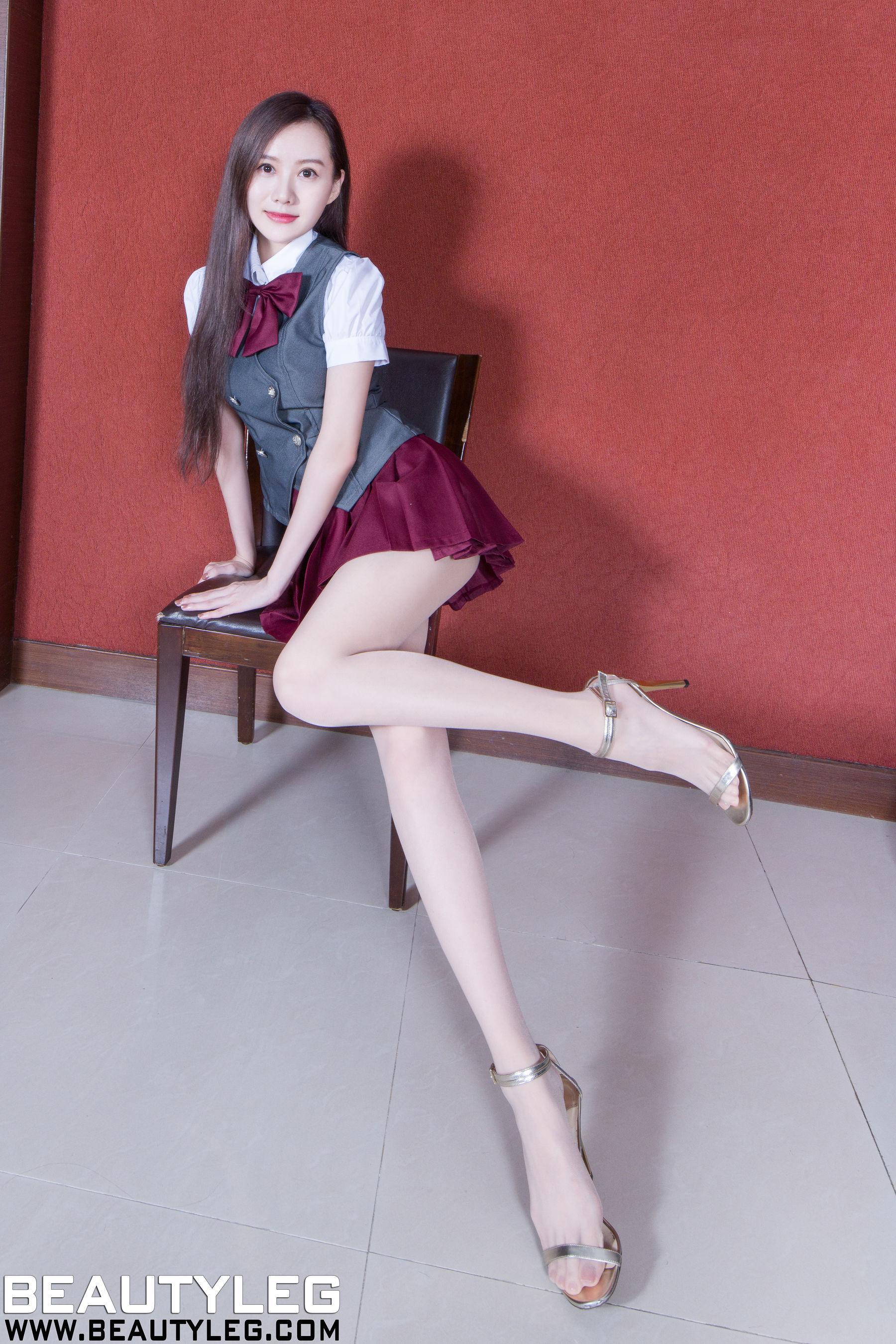 董靓予Penny《OL、制服、旗袍美腿》 [Beautyleg] No.1880 写真集(21)