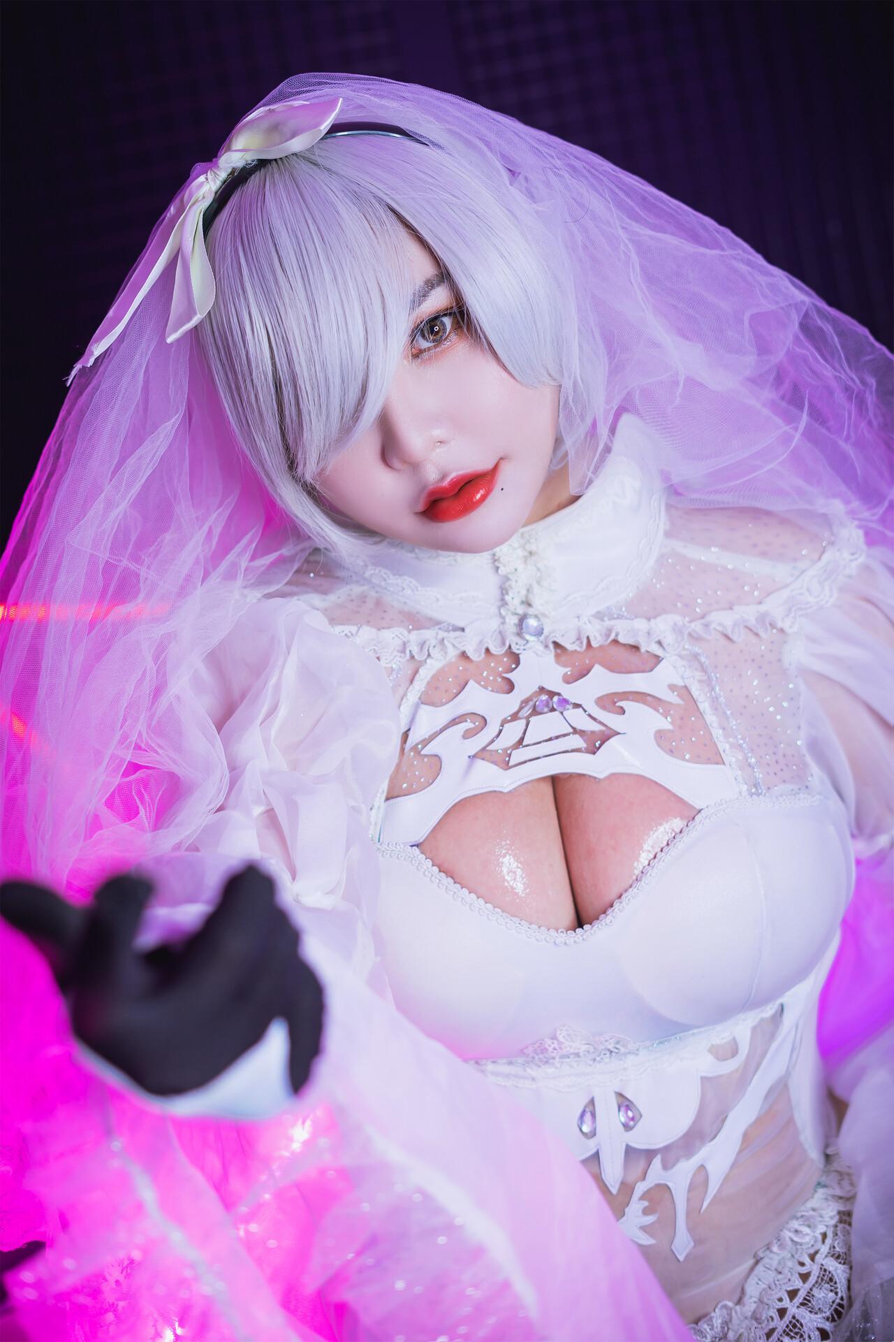 [QUEENIE CHUPPY] 2B with wedding and bikini versions(23)