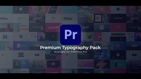 Typography Pack | VideoHive 47408883