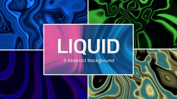 Liquid Abstract Background - VideoHive 49767472