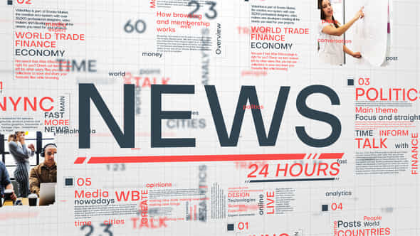 News 24 Hours - VideoHive 23535318