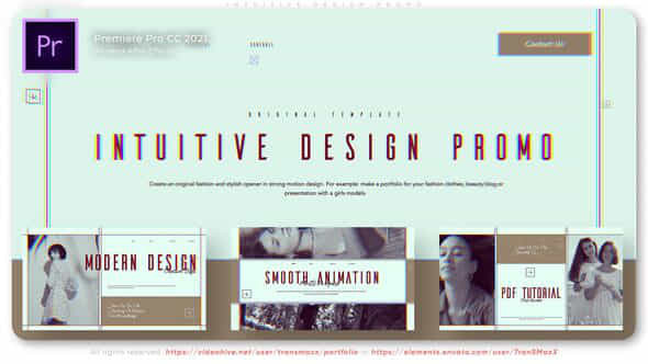 Intuitive Design Promo - VideoHive 39379375