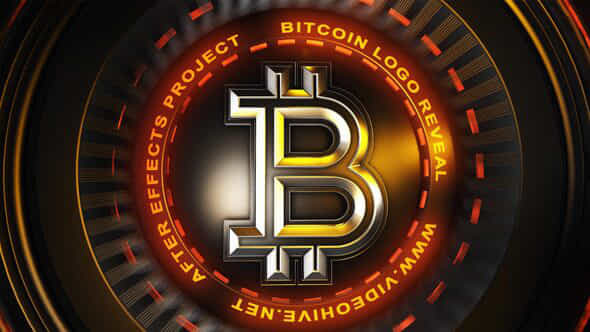 Bitcoin Logo Reveal - VideoHive 50280071