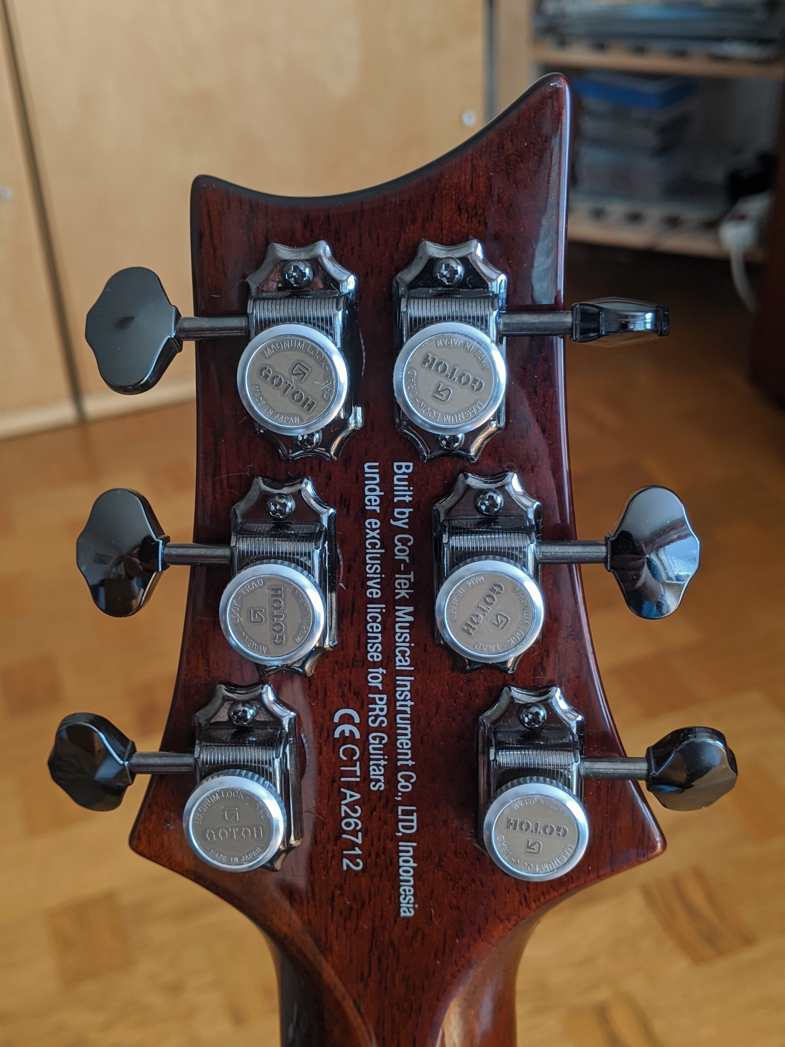 prs se replacement tuners