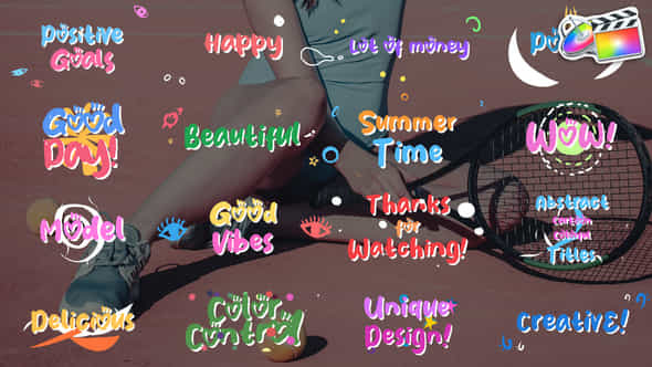 Abstract Cartoon Colorful - VideoHive 44561307