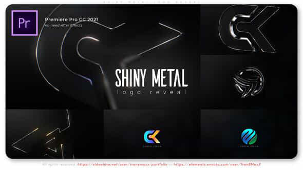 Shiny Metal Logo Reveal - VideoHive 51317747