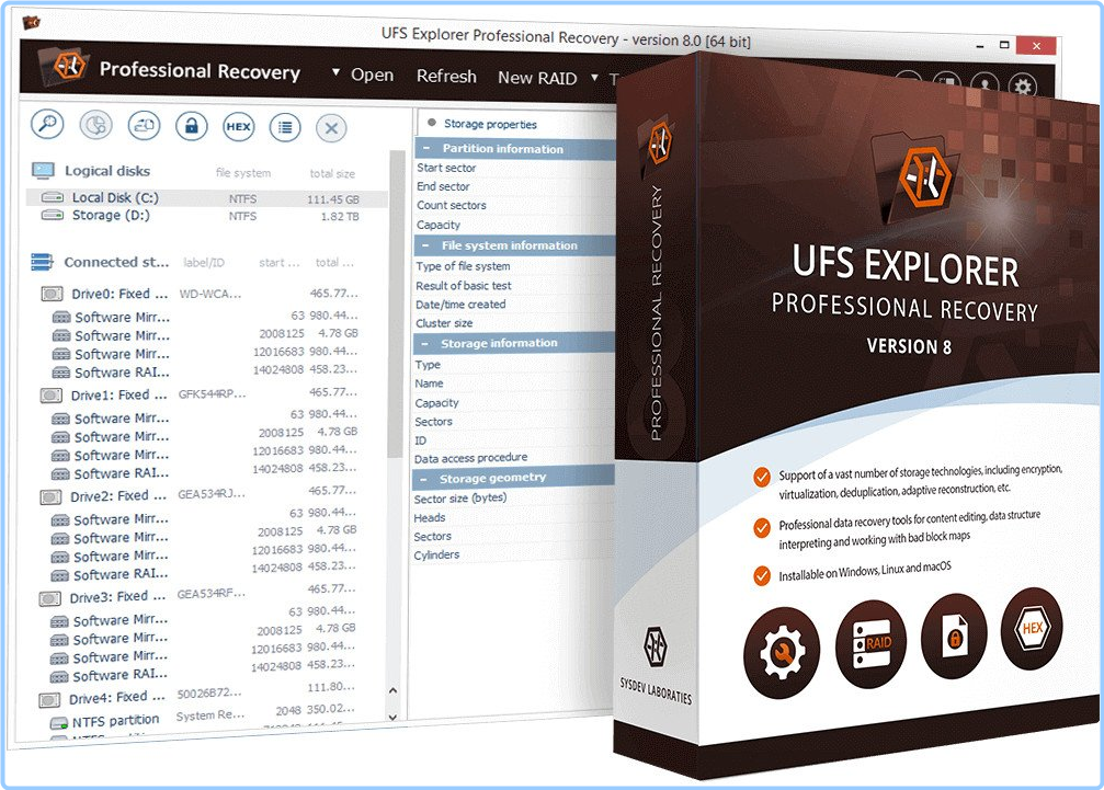 UFS Explorer Professional Recovery 10.9.0.7183 Multilingual 2DOR5Esr_o