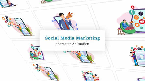 Social Media Marketing - VideoHive 36105231