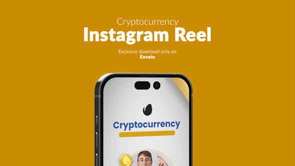 Cryptocurrency Instagram Reel - VideoHive 50402143