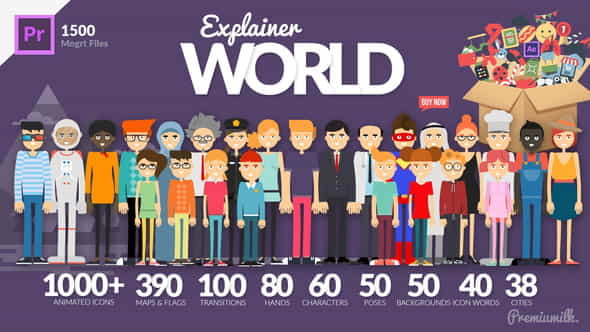 Explainer World Essential Graphics | - VideoHive 22143852