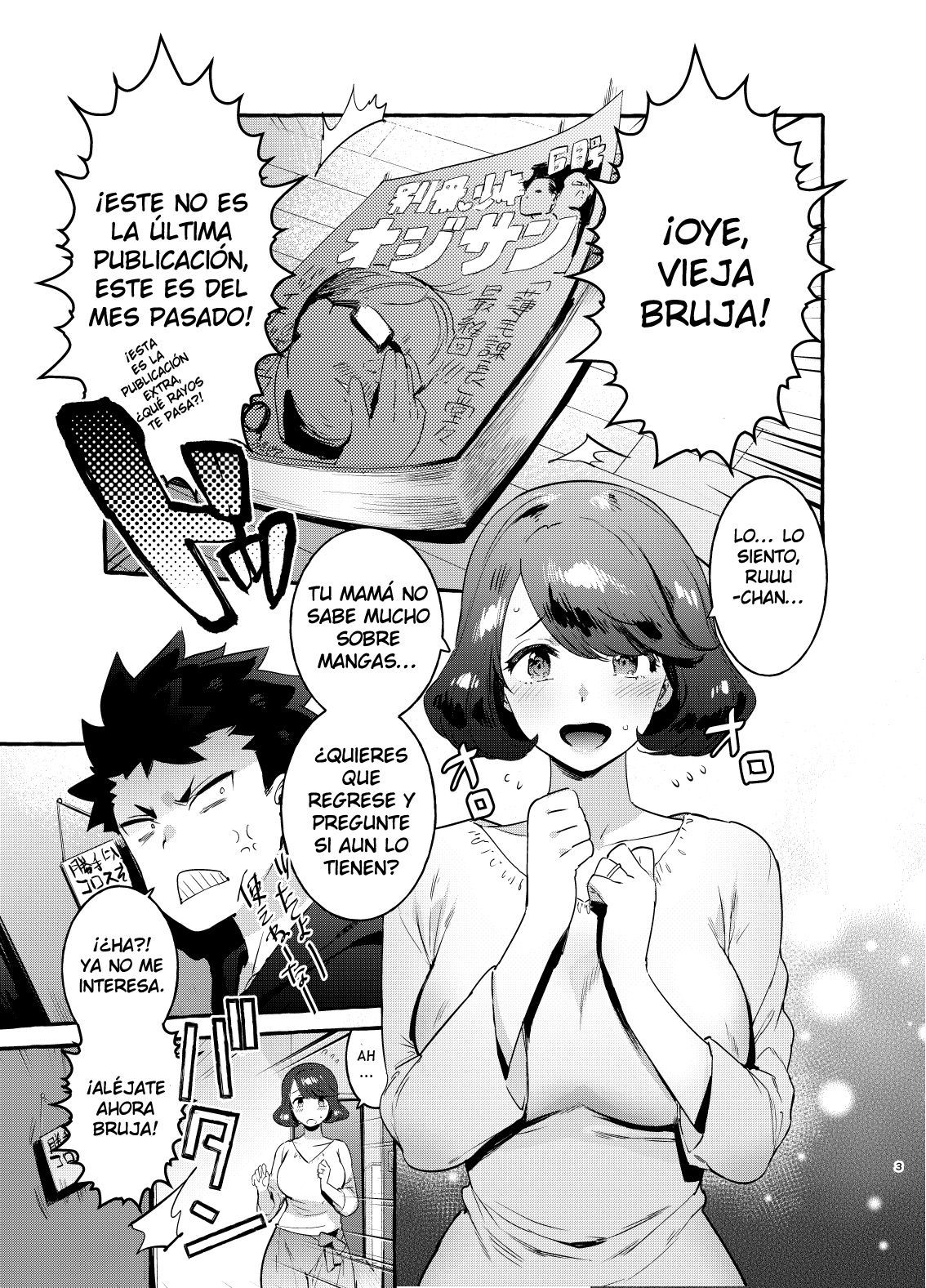 [Hibon (Itami)] Omae no Kaa-chan Kyokon!! [Spanish] [@Ignis traducciones] [Digital]