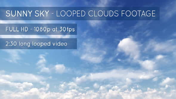 Sunny Sky and - VideoHive 7647173