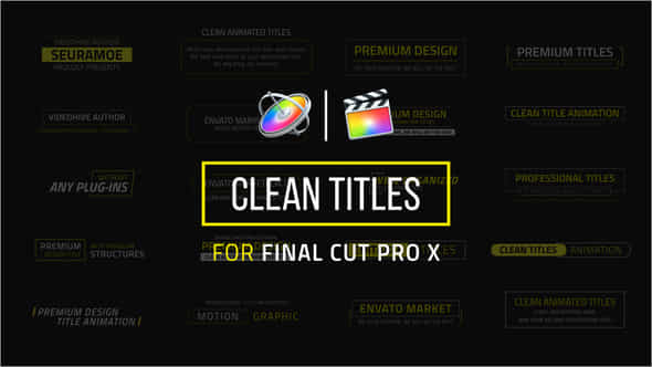 Clean Titles - VideoHive 24047992