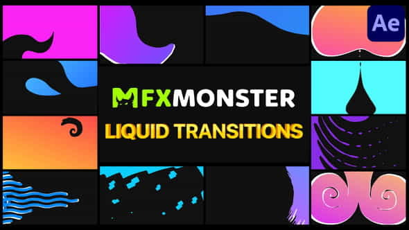 Liquid Transitions | After Effects - VideoHive 33911789