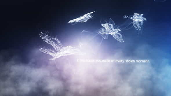 Feather Particle Titles - VideoHive 8067022