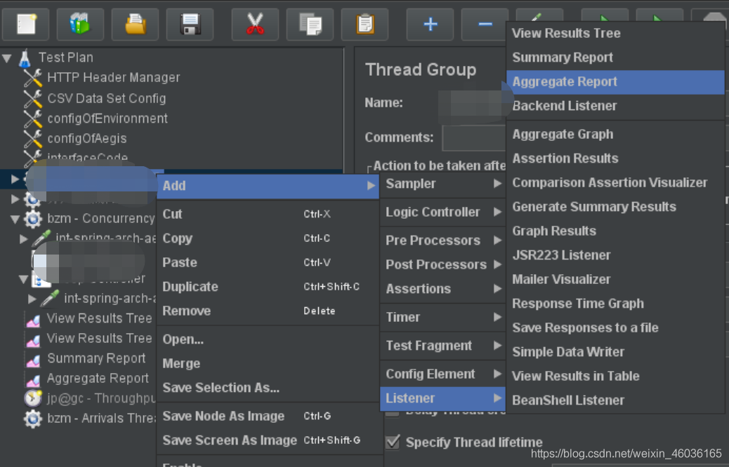 add aggregate report