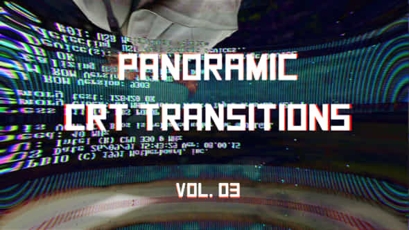 CRT Panoramic Transitions - VideoHive 46176005
