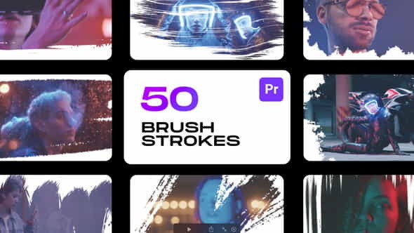 Brushstrokes for Premiere Pro - VideoHive 33360615