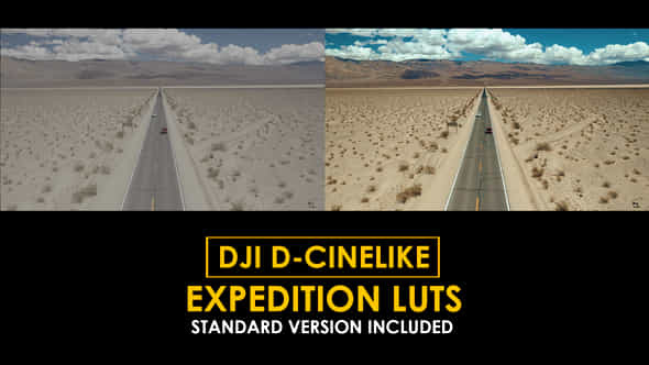 Dji Dcinelike Expedition Color Luts - VideoHive 50878334