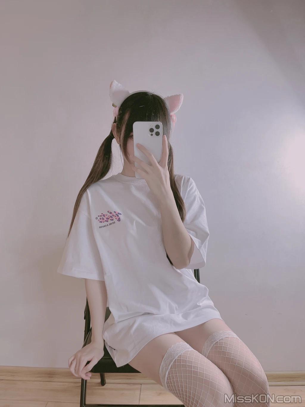 Coser@miko酱ww: mikoの白丝01 (241 photos)(3)
