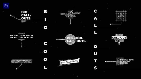 Big Call Outs - VideoHive 40067047