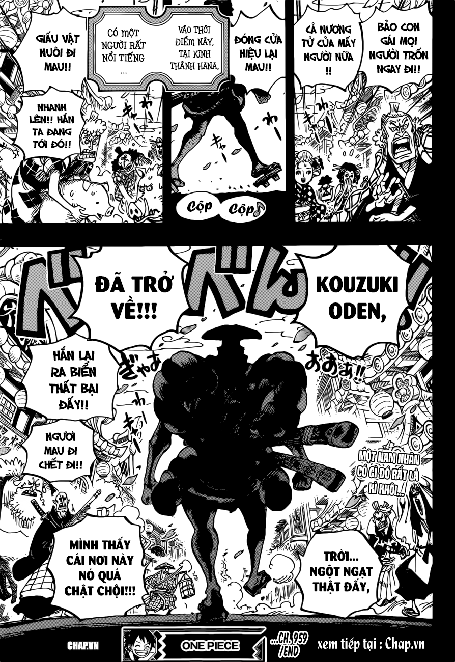 One Piece Chapter 0959 Samurai Diễn đan Truyện Tranh Chap Vn