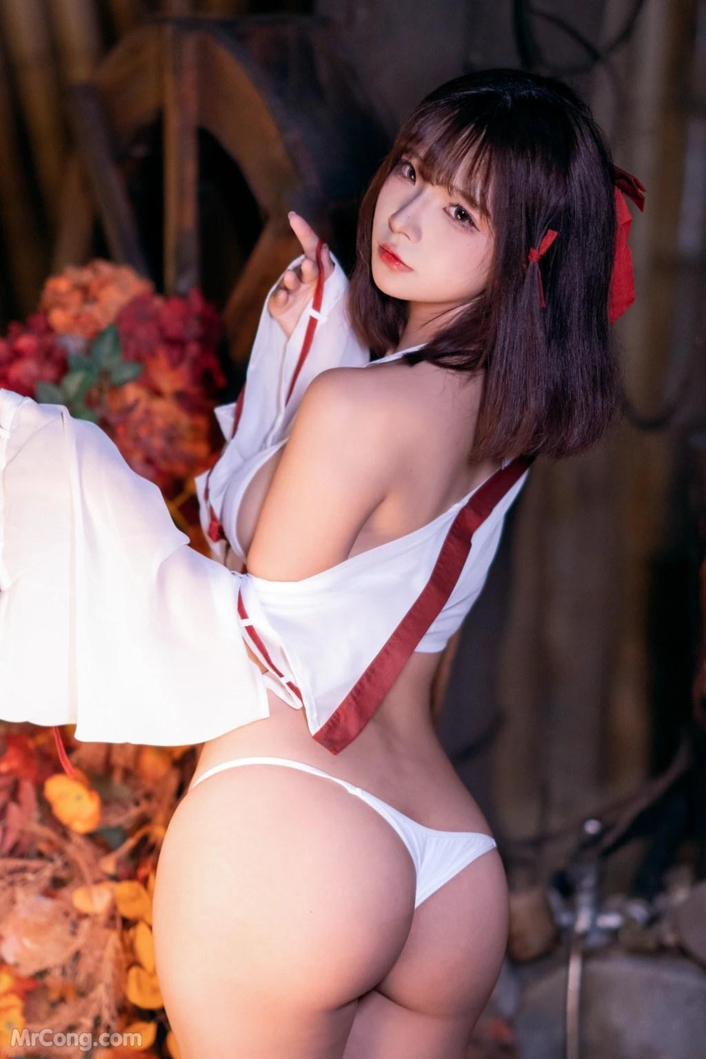Coser@yuuhui玉汇 No.33: 祝巫神女 (120 photos)(62)