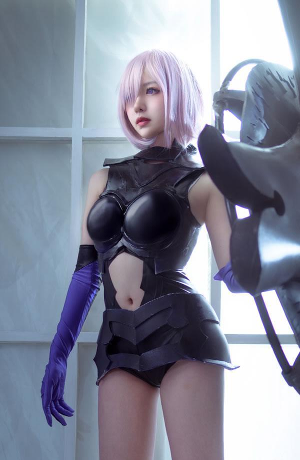 高颜值coser Shika小鹿鹿-玛修(6)