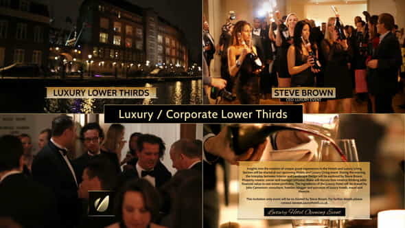 LuxuryCorporate - Lower Thirds Package - VideoHive 4892930