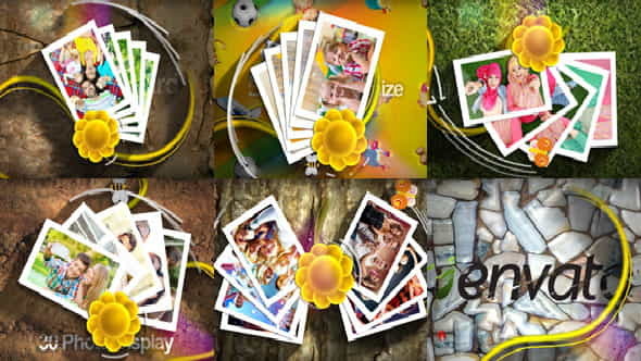 My Flower Card Display - VideoHive 8996643