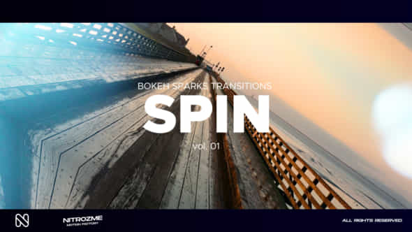 Bokeh Spin Transitions - VideoHive 47452946