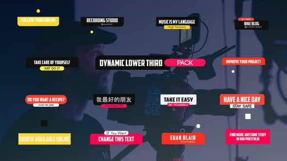 Dynamic Lower Third Pack After Effects | Miscellaneous - VideoHive 31339153