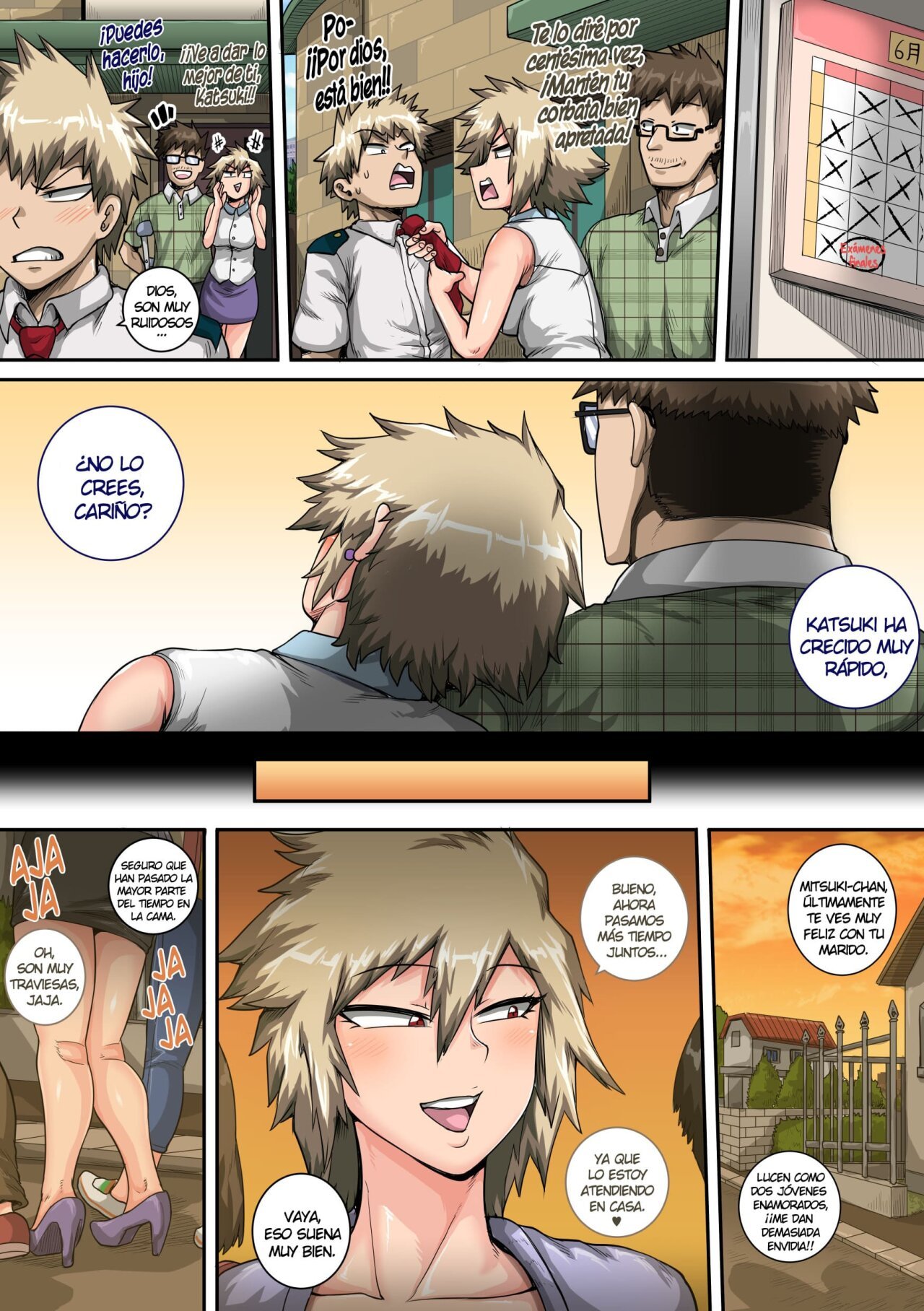 Boku no Harem Academia Bakugou Mama to no Natsuyasumi -Chuunen- - 14