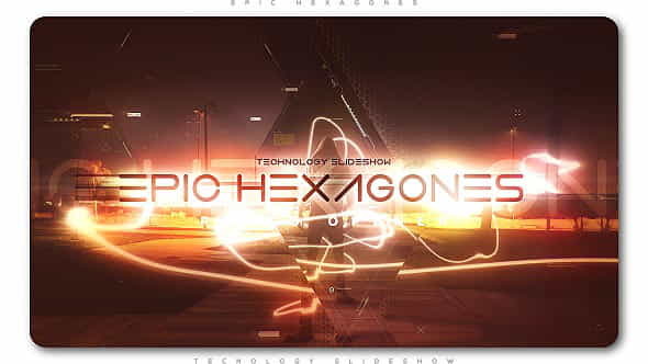 Epic Hexagones Technology Slideshow - VideoHive 21147246