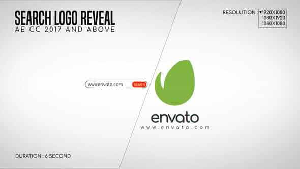 Search Logo Reveal - VideoHive 40306471