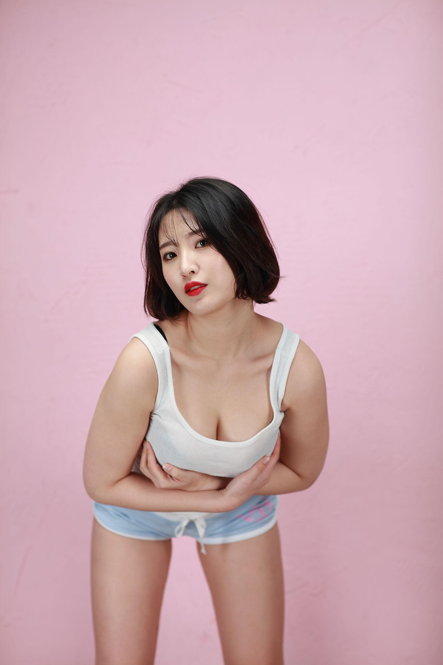 韩模人体 韩模尤娜（유나）人体私拍套图(112)