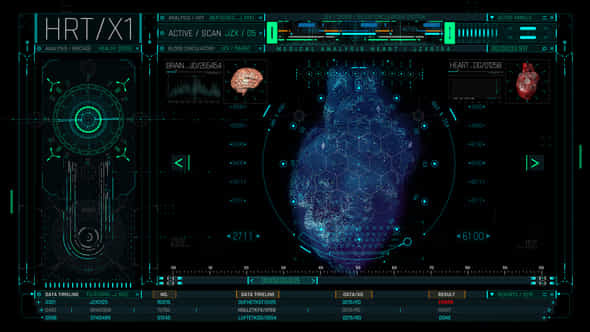 Hud Medical Heart - VideoHive 53451402