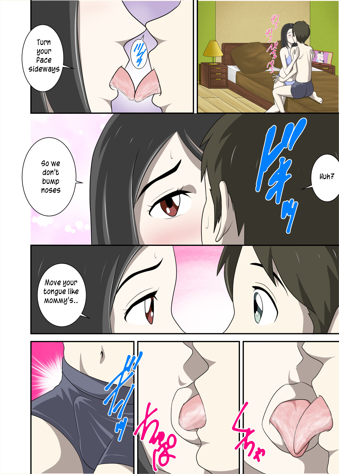 [WXY COMICS] Toaru Jijou kara SEX Suru Hame ni Nari, Hontou ni Hamechatta Toaru Oyako no Ohanashi  Mother and son pushed into having sex