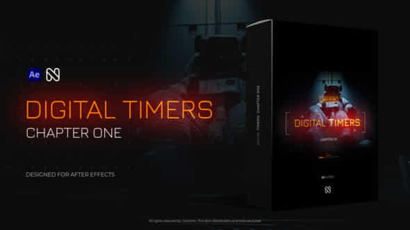 Digital Timers 10 - VideoHive 51121378