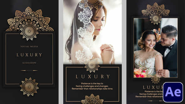 Luxury Social Media Slideshow - VideoHive 57596132