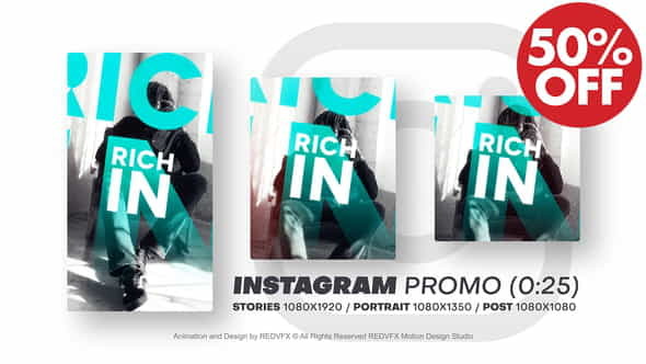 Instagram Promo - VideoHive 36349427