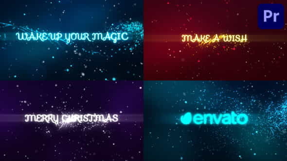 Holiday Magic Greetings | Premiere - VideoHive 34425109