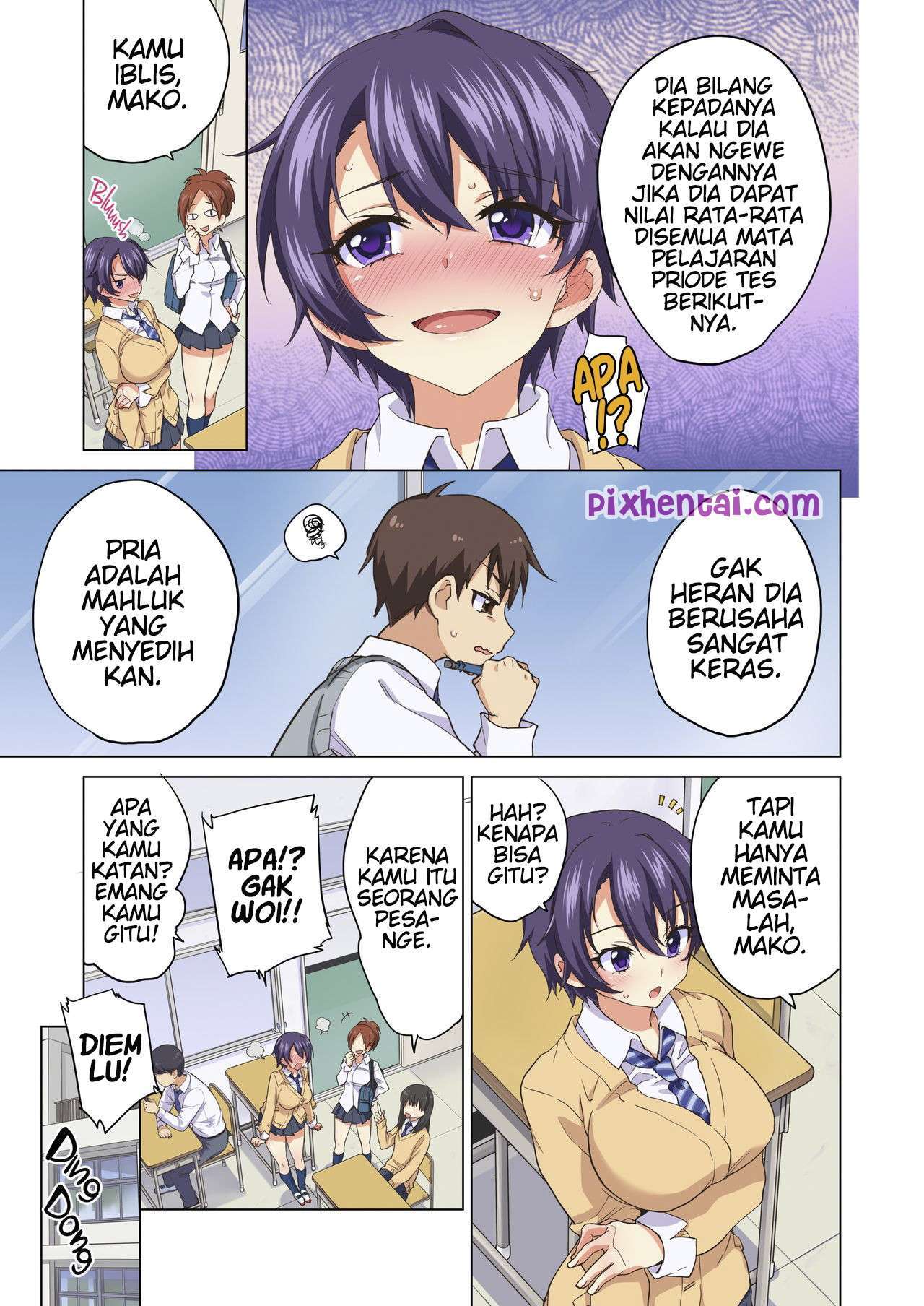 Komik Hentai Mako's Develpoment Diary : Abang Tiri Mesum Manga XXX Porn Doujin Sex Bokep 16